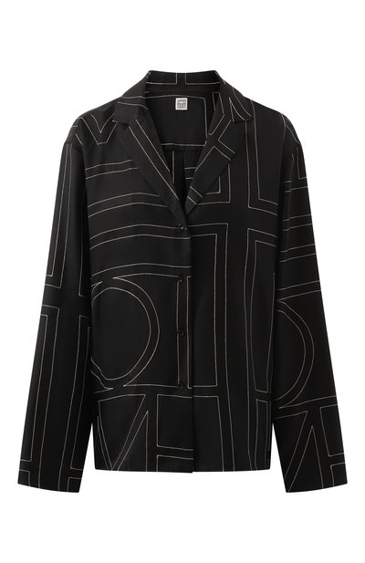 Атласная блузка TOTEME, арт. 213-755-707, фото 1