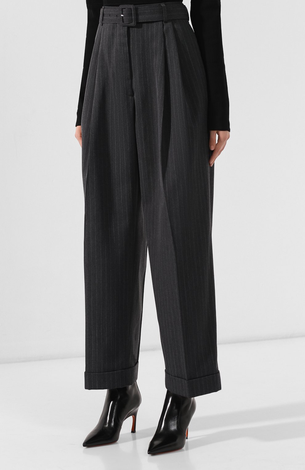 Брюки со стрелками DRIES VAN NOTEN, арт. 192-30915-8036, фото 3