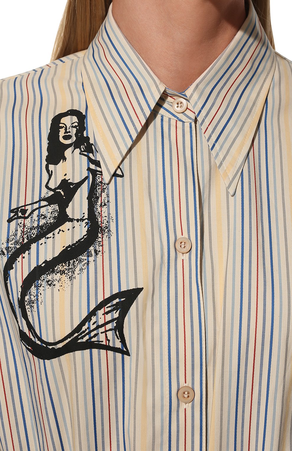 Хлопковое платье PRADA, арт. P3G73G-10M5-F0013-221, фото 5