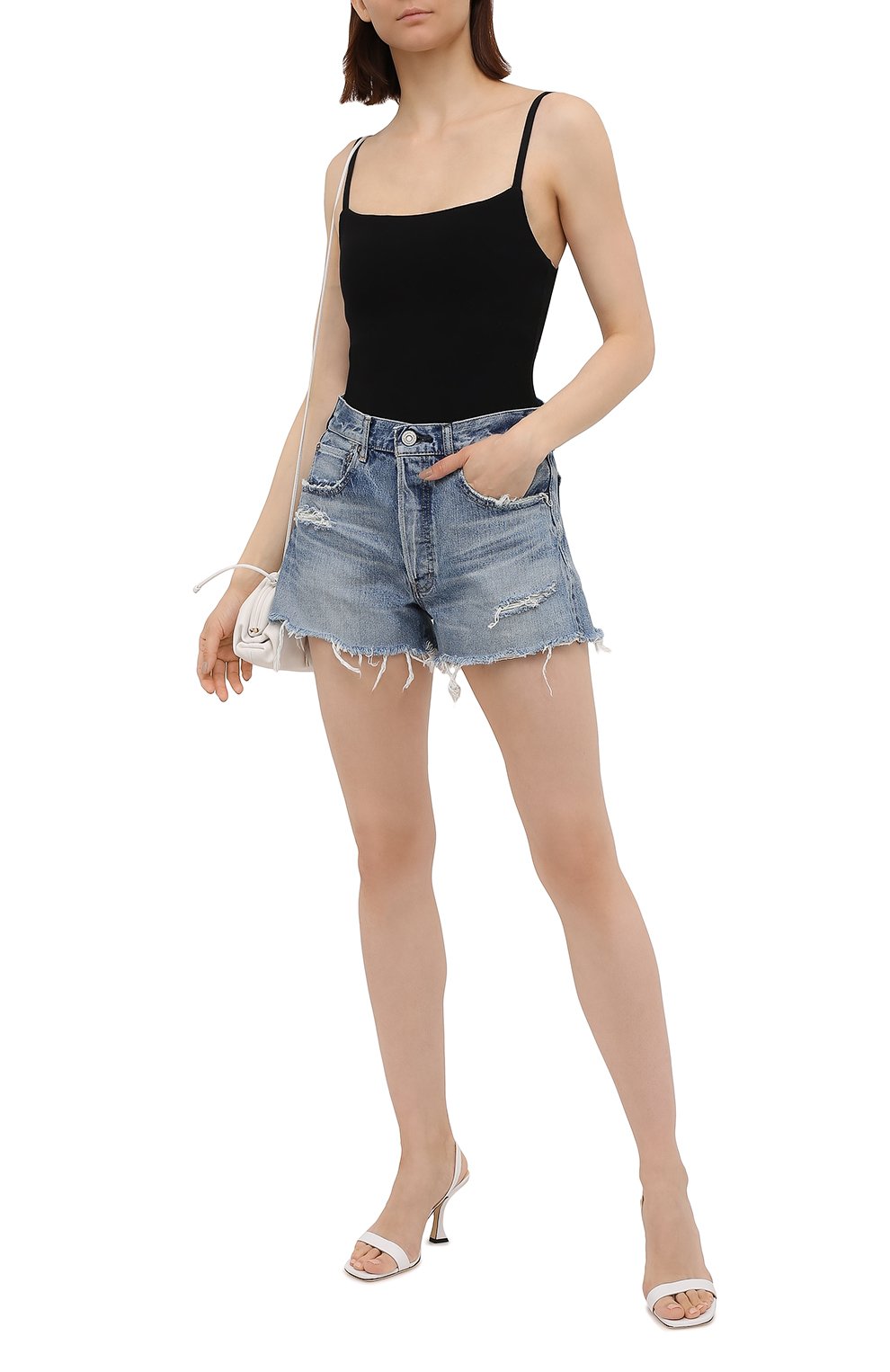 Джинсовые шорты MOUSSY, арт. 025ESC11-2700, фото 2