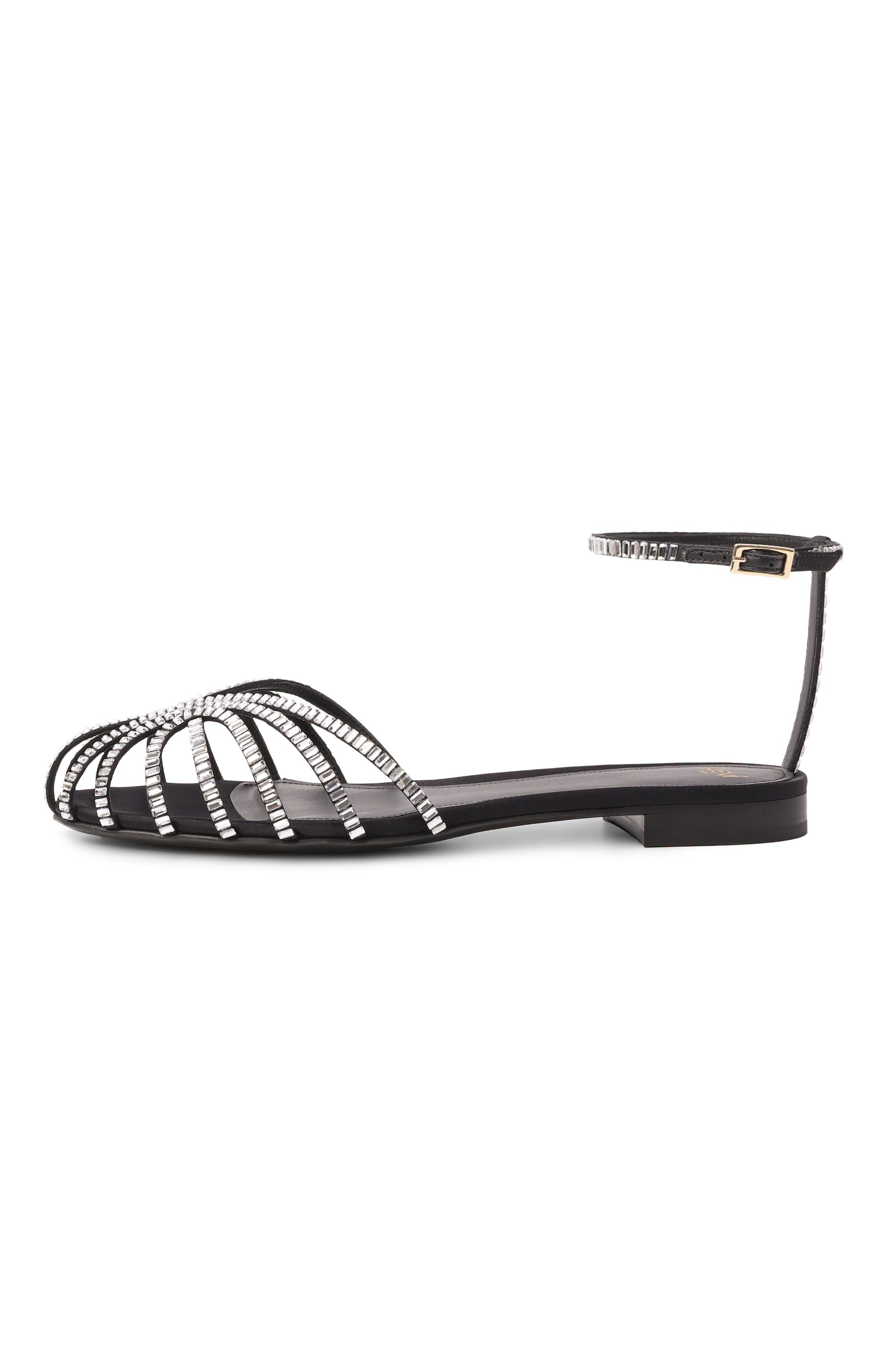 Текстильные сандалии rebecca ALEVI MILANO, арт. L26S2002.5.0222997/SATIN, фото 4