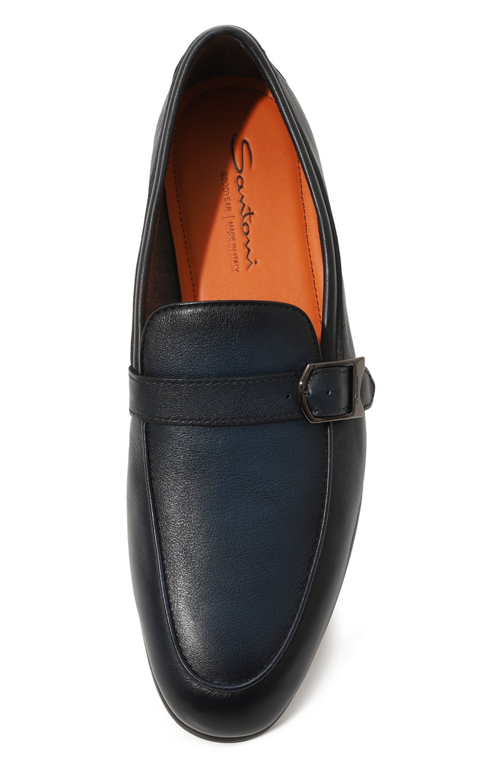 Кожаные лоферы carlos SANTONI, арт. MCNG18905SI9KMEM, фото 6