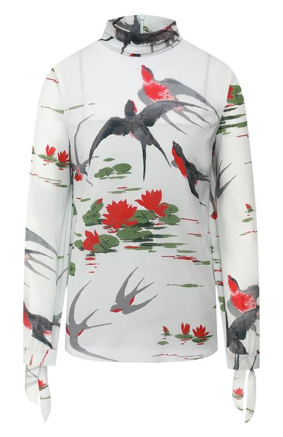 Женская шелковая блузка REDVALENTINO, арт. SR0ABC00/4HN