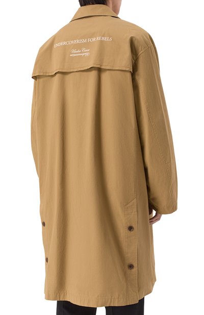 Хлопковый плащ UNDERCOVER, арт. UP2E4302, фото 4