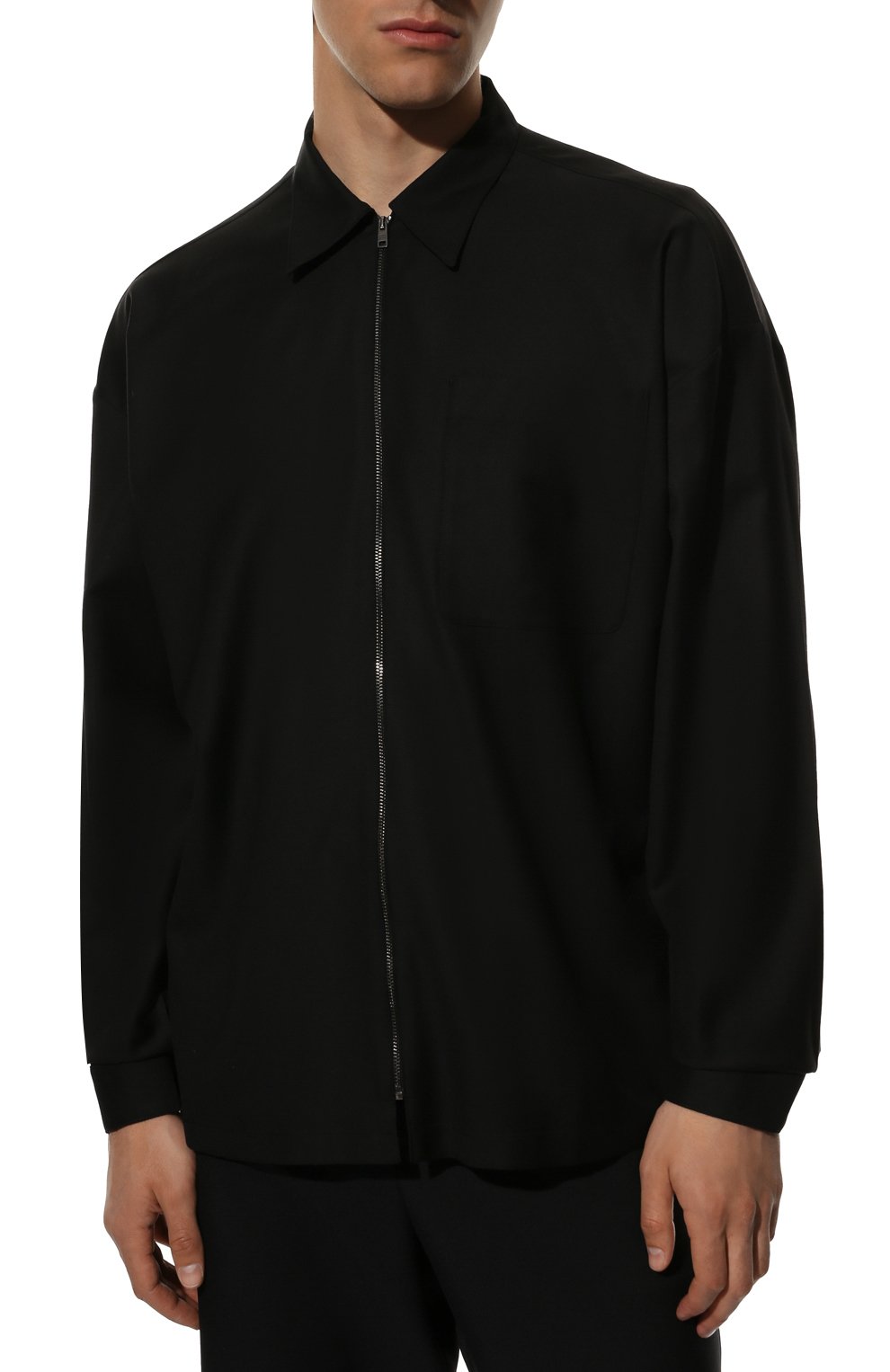 Шерстяная рубашка PRADA, арт. SC614-11AD-F0002-221, фото 3