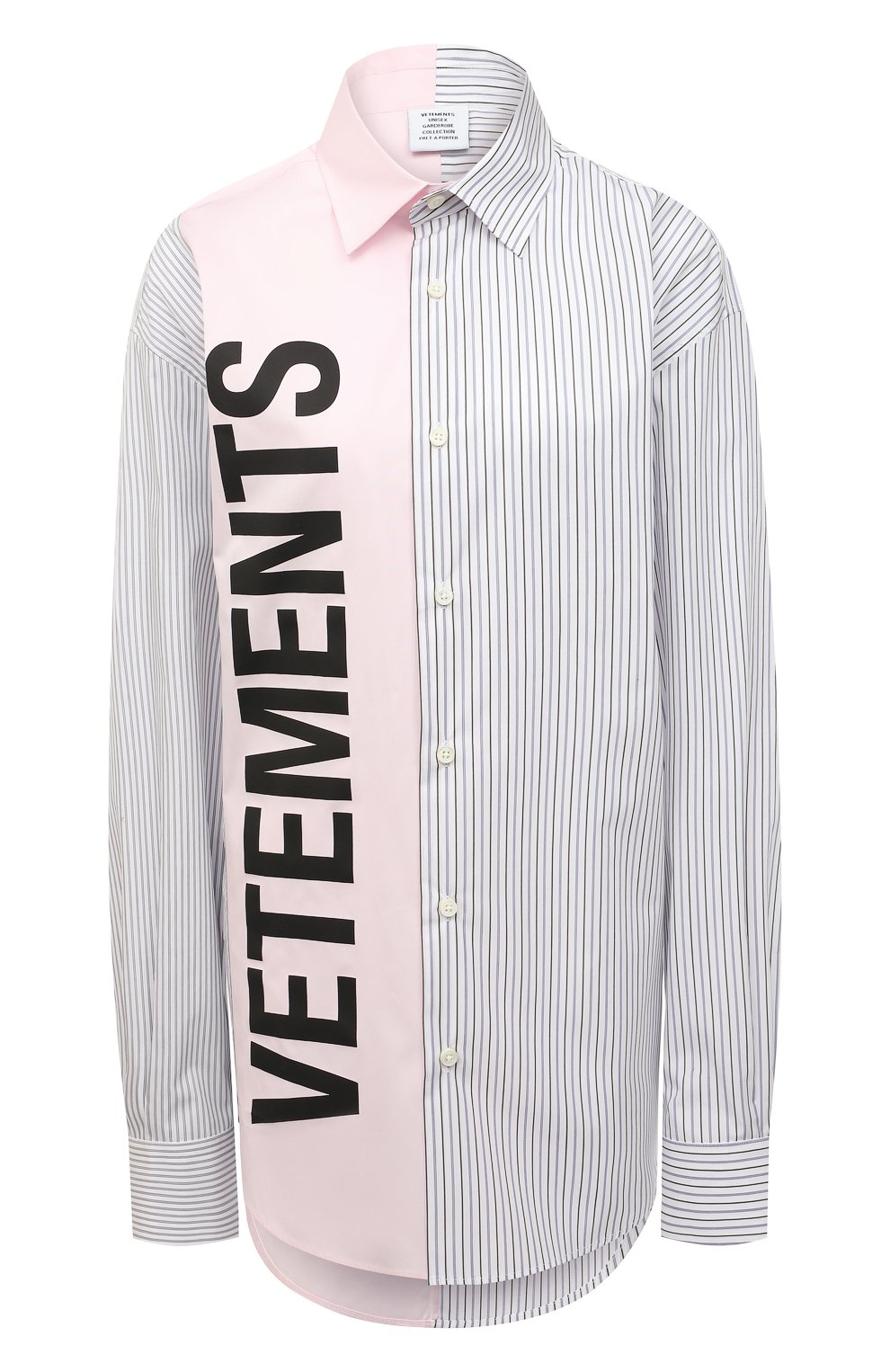 Хлопковая рубашка VETEMENTS, арт. UE52SH600P 1003/W, фото 1