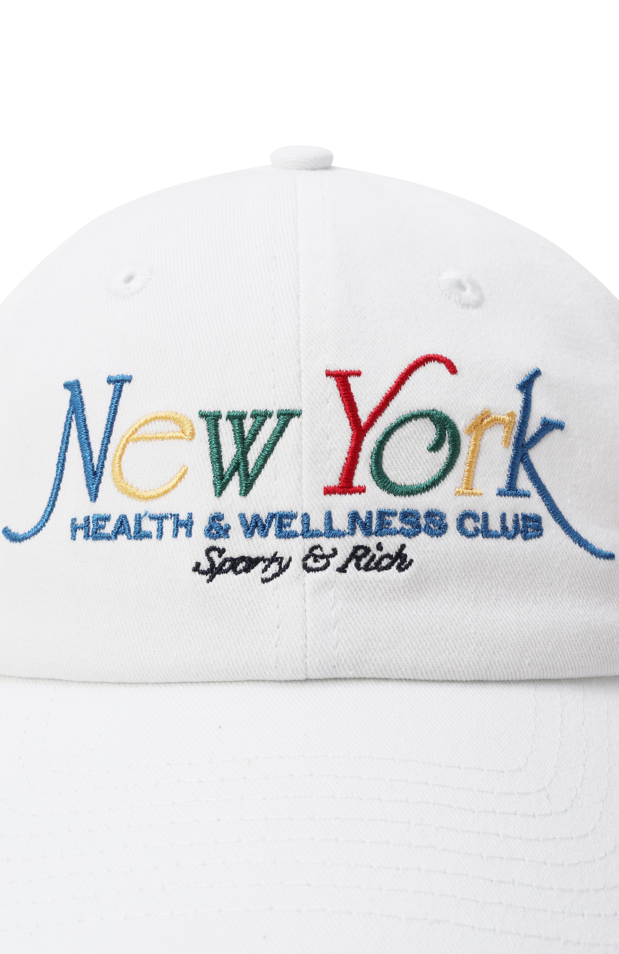 Хлопковая бейсболка SPORTY AND RICH, арт. AC040622034WH57, фото 4