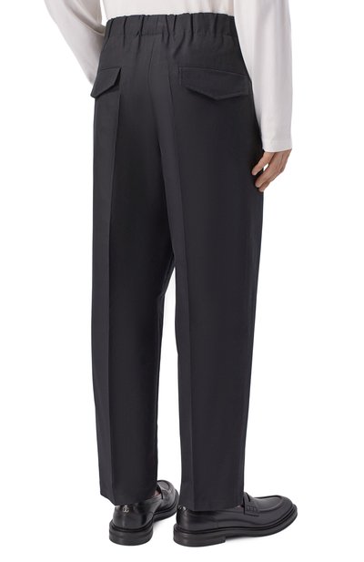 Хлопковые брюки JIL SANDER, арт. J23KA0005/J45225, фото 4