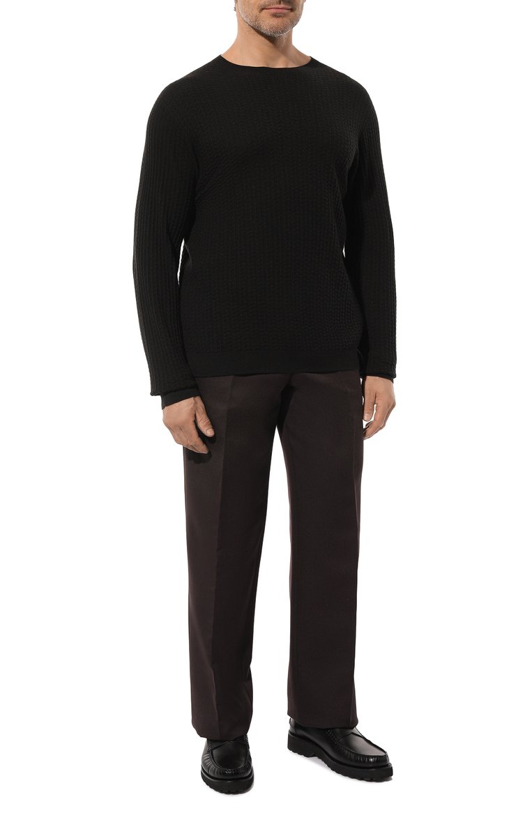 Джемпер из хлопка и кашемира GIORGIO ARMANI, арт. 6RSMB6/SMA6Z, фото 1