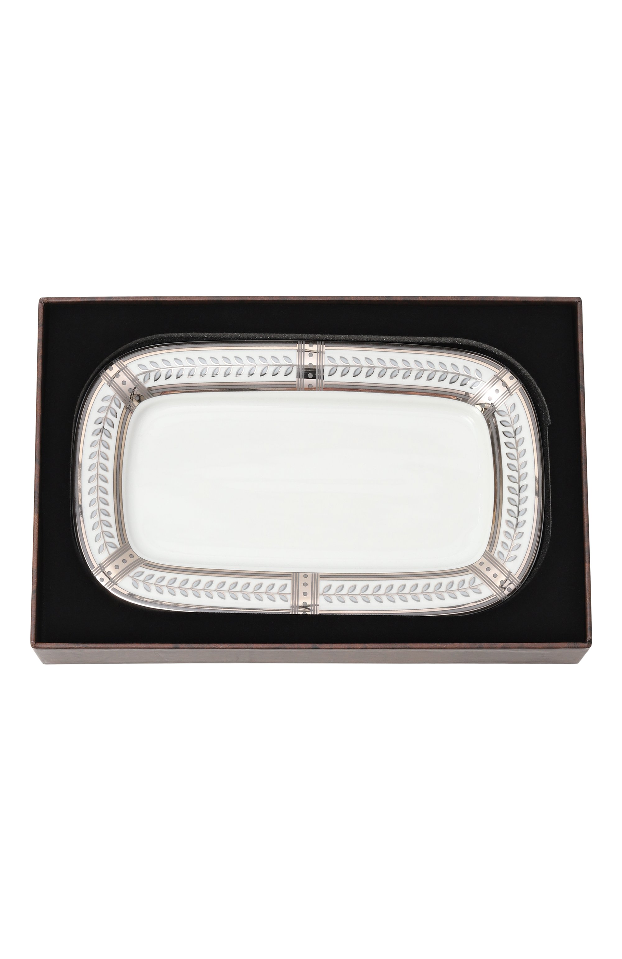 Поднос прямоугольный средний STEFANO RICCI, арт. 0V02314/LEAVES, фото 4