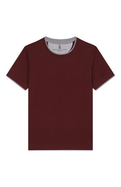 Хлопковая футболка BRUNELLO CUCINELLI, арт. B0B13T157A