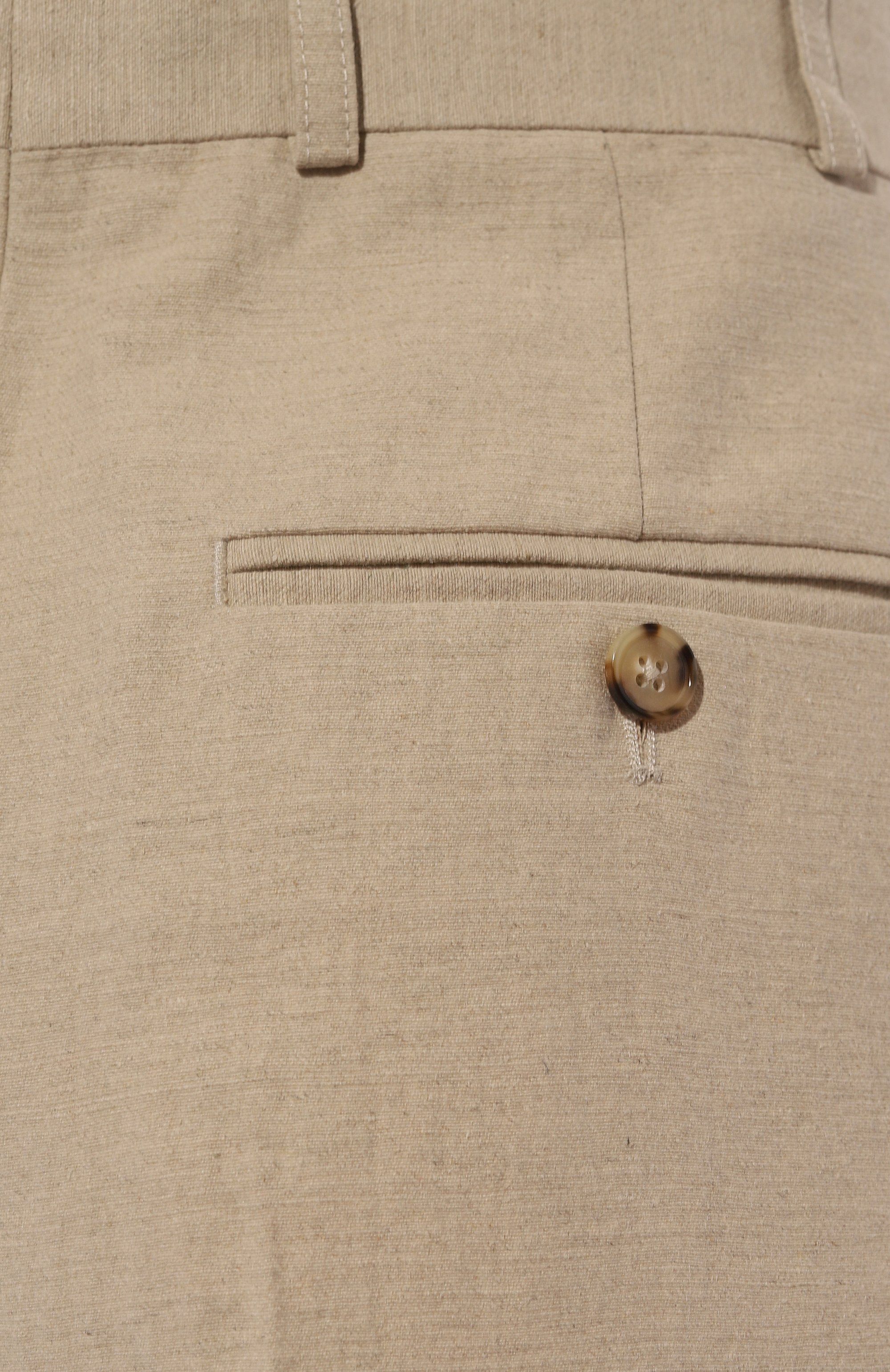 Брюки изо льна и хлопка TOTEME, арт. 243-WRB847-FB0196, фото 5