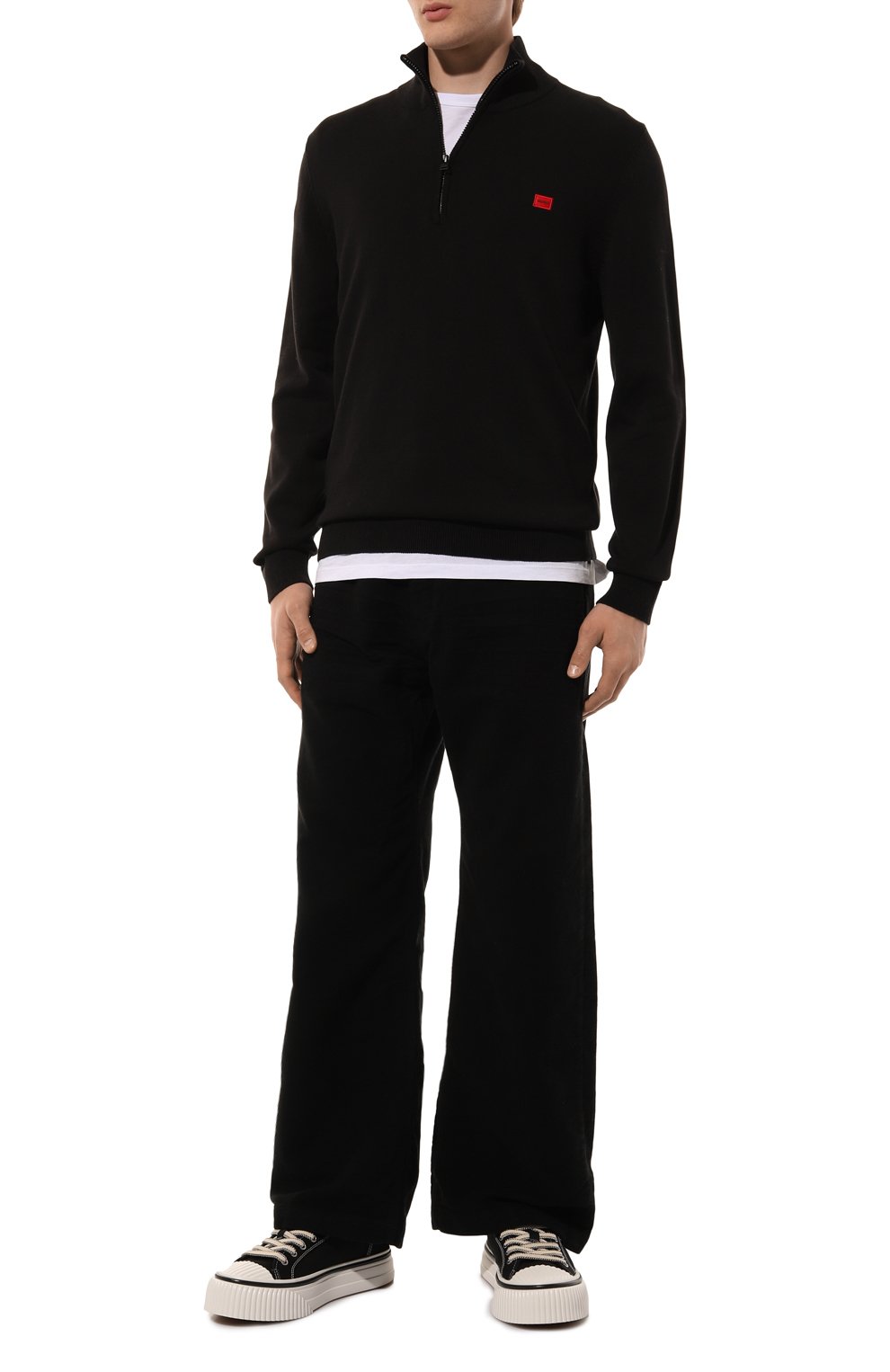 Хлопковый джемпер HUGO, арт. 50474164, фото 2