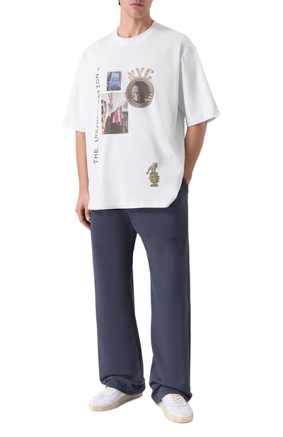 Хлопковая футболка ISABEL BENENATO, арт. UJ12PF25, фото 2