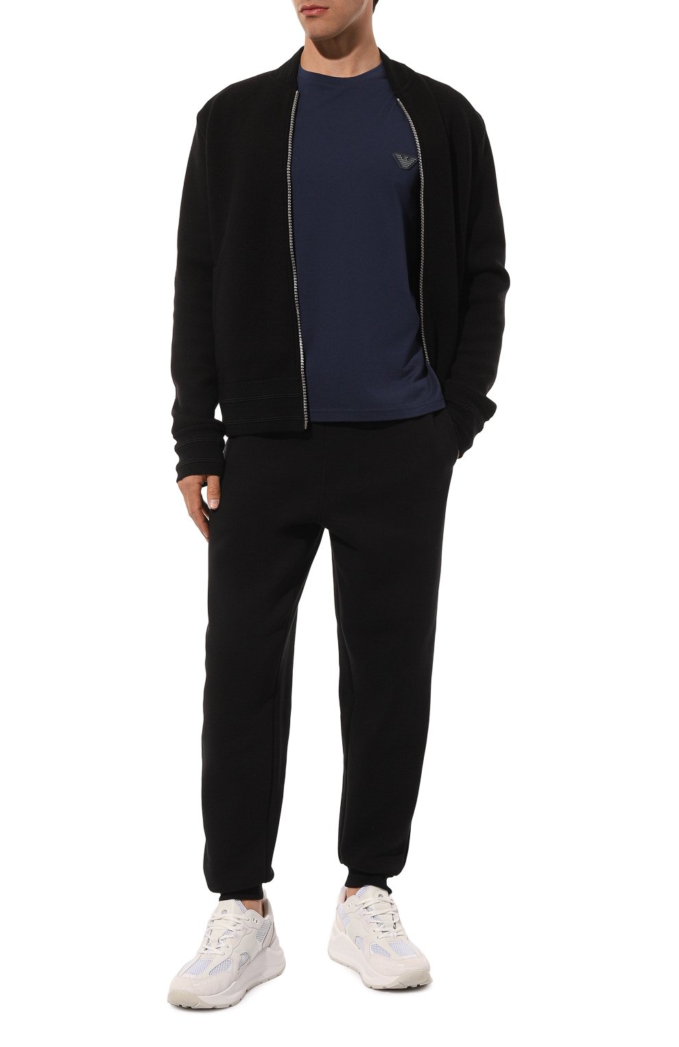 Хлопковая футболка EMPORIO ARMANI, арт. 211818/4R463, фото 2