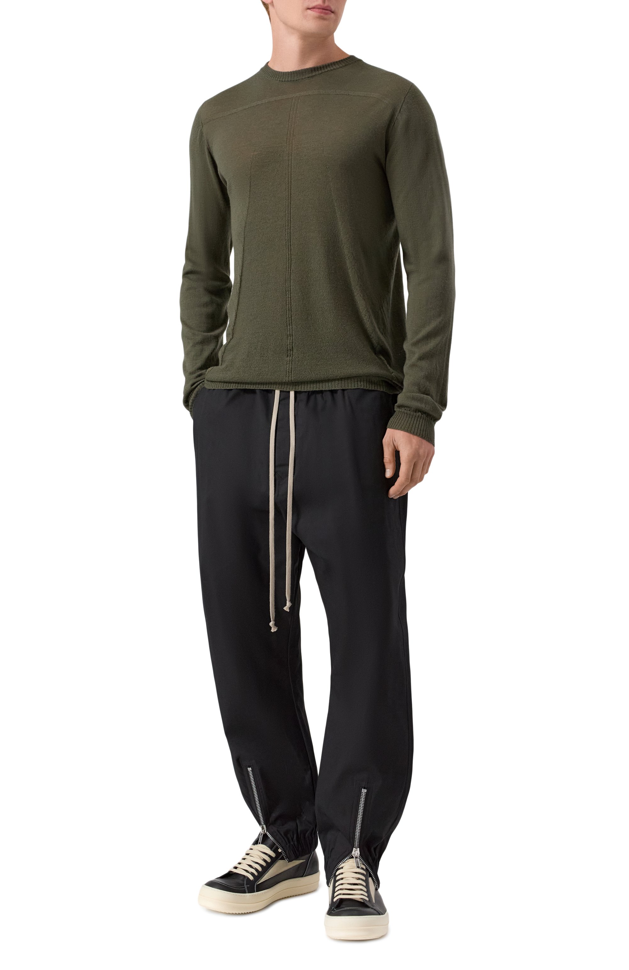 Шерстяной джемпер RICK OWENS, арт. RU02E1622/ML, фото 2