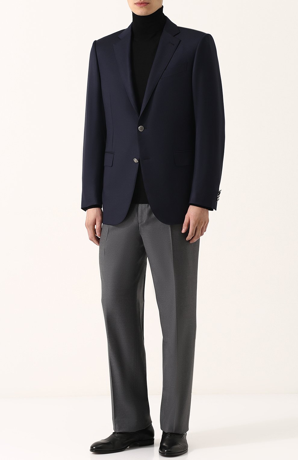 Шерстяные брюки прямого кроя BRIONI, арт. RPL16S/PZA0P/C0RTINA, фото 2