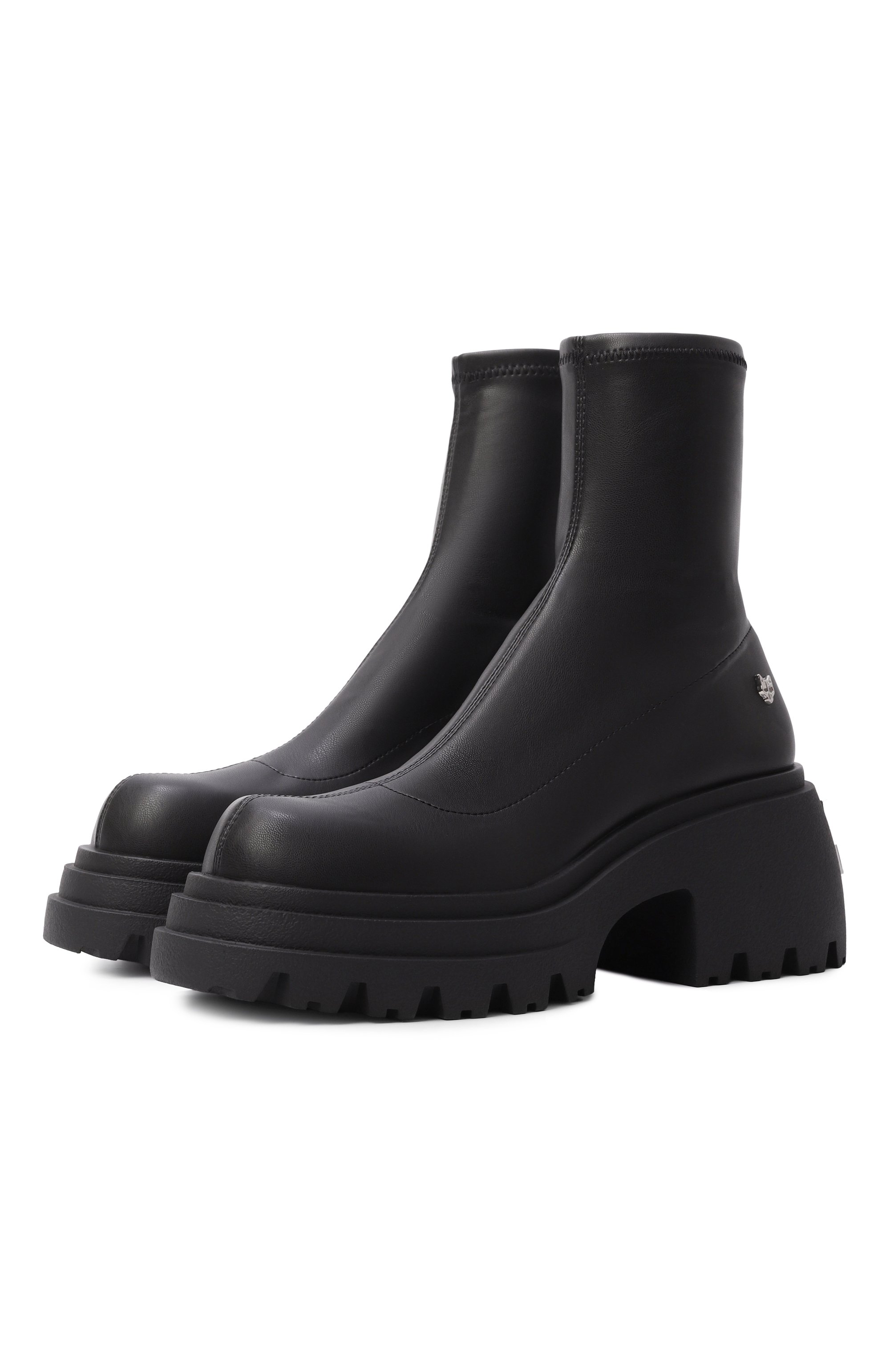 Ботильоны secret NAKED WOLFE черного цвета по цене 37500 руб., арт. SECRET/P0Y, фото 1 Ботильоны secret NAKED WOLFE, арт. SECRET/P0Y, фото 1