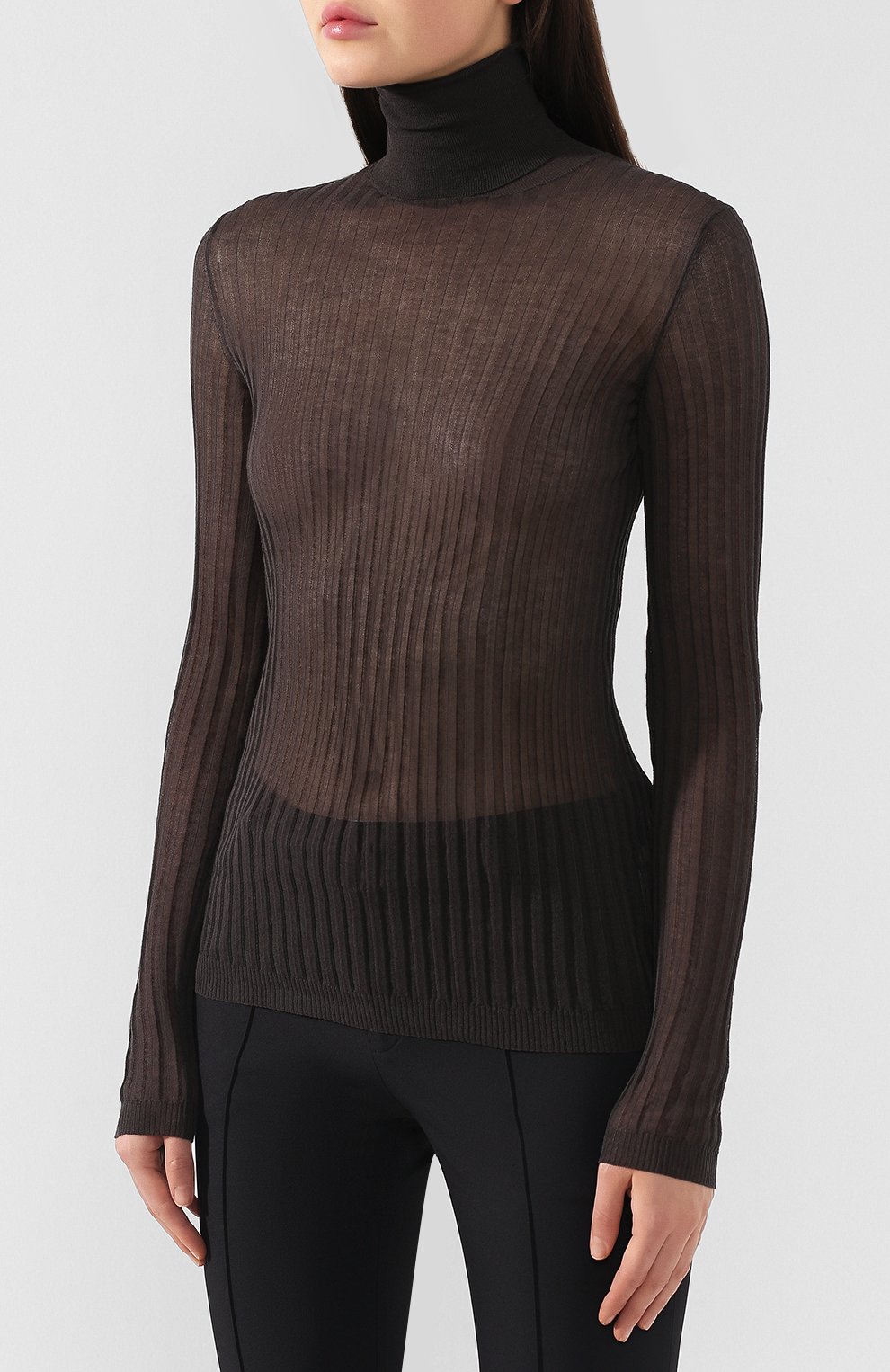 Хлопковая водолазка BOTTEGA VENETA, арт. 460938/V0JX0,  фото 3