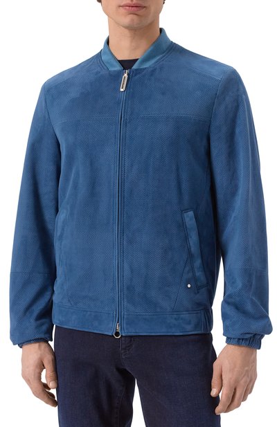 Замшевый бомбер STEFANO RICCI, арт. MDJ5100040/7200, фото 3