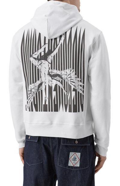 Хлопковое худи DIEGO VENTURINO, арт. DVFLHDVI, фото 4