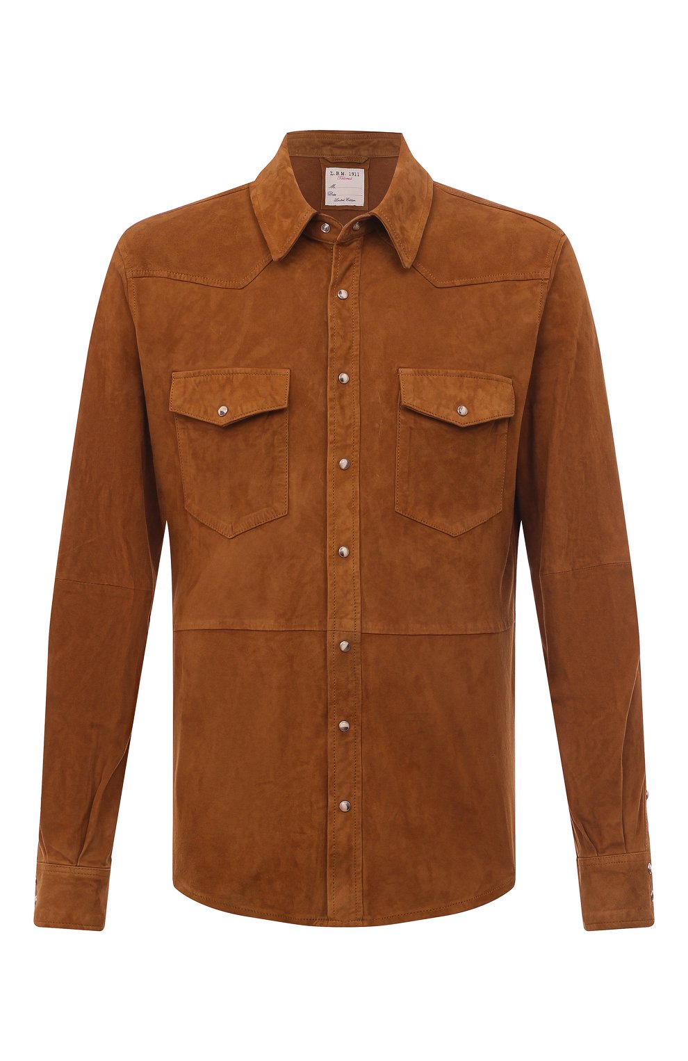Замшевая рубашка L.B.M. 1911, арт. 2985/39000, фото 1