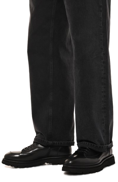 Кожаные ботинки W.GIBBS черного цвета по цене 52750 руб., арт. 0128040/VIT.B0X, фото 3 Кожаные ботинки W.GIBBS, арт. 0128040/VIT.B0X, фото 3