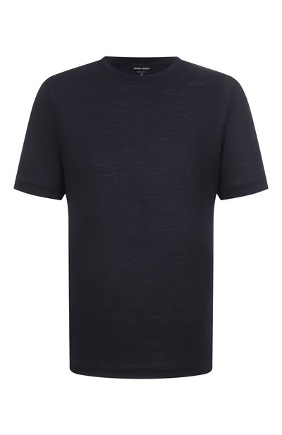Мужская шерстяная футболка GIORGIO ARMANI, арт. 3RSM60/SJAQZ