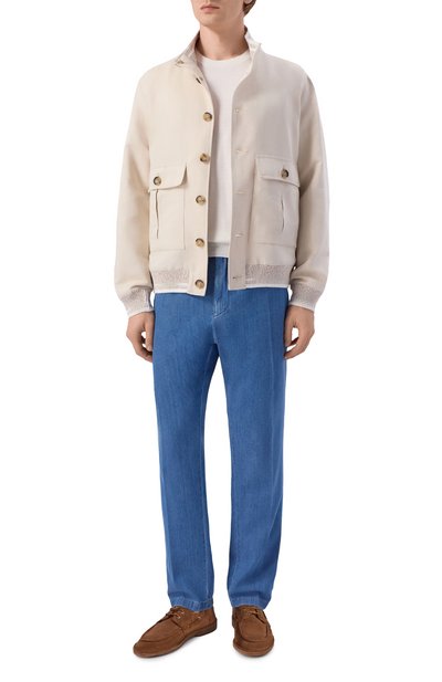 Замшевые топсайдеры argentario BUTTERO, арт. B9322G0RH-UG, фото 2