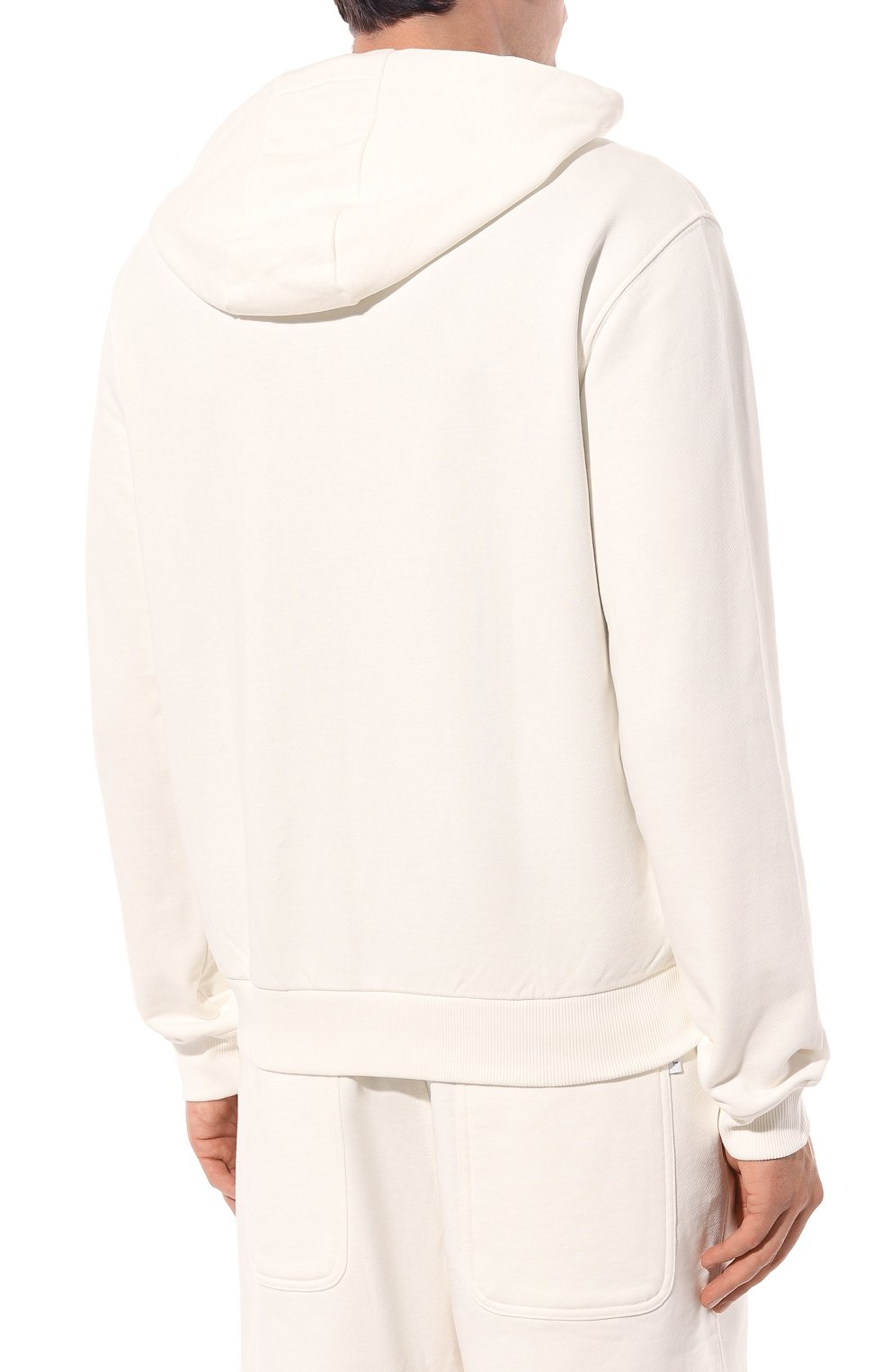 Хлопковая толстовка TRUSSARDI белого цвета по цене 19200 руб., арт. 52F00320-1T006398, фото 4 Хлопковая толстовка TRUSSARDI, арт. 52F00320-1T006398, фото 4