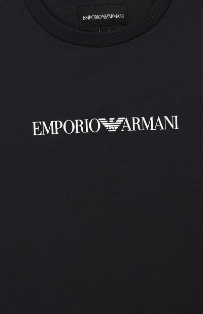 Комплект из хлопковой майки и шорт EMPORIO ARMANI, арт. 3G4VJ4/1J00Z, фото 5