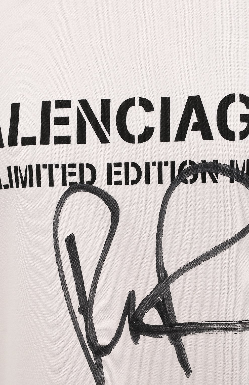 Хлопковая футболка BALENCIAGA, арт. 676589/TLV57, фото 5
