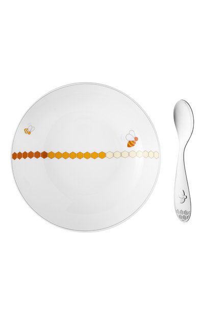 Набор из тарелки и ложки beebee CHRISTOFLE, арт. 07754105, фото 1
