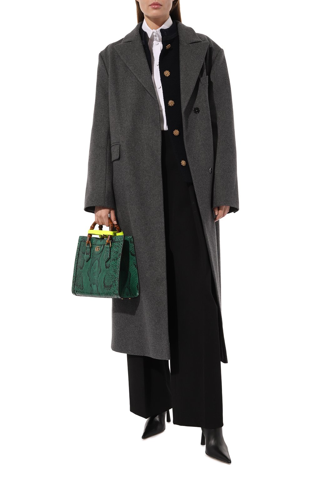 Сумка-тоут diana small из кожи питона GUCCI, арт. 660195 LU3ZT, фото 7