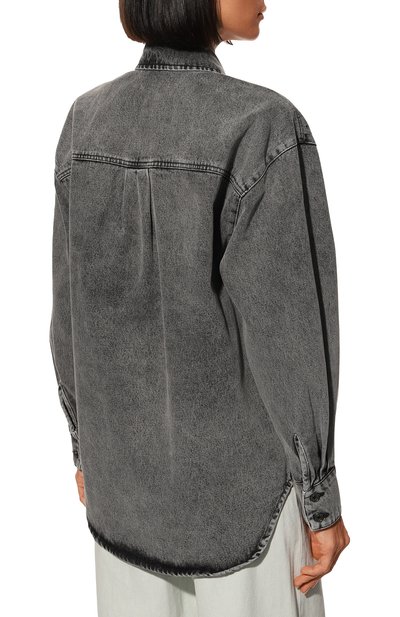 Джинсовая рубашка MSGM, арт. 3341MDE44L 227781, фото 4