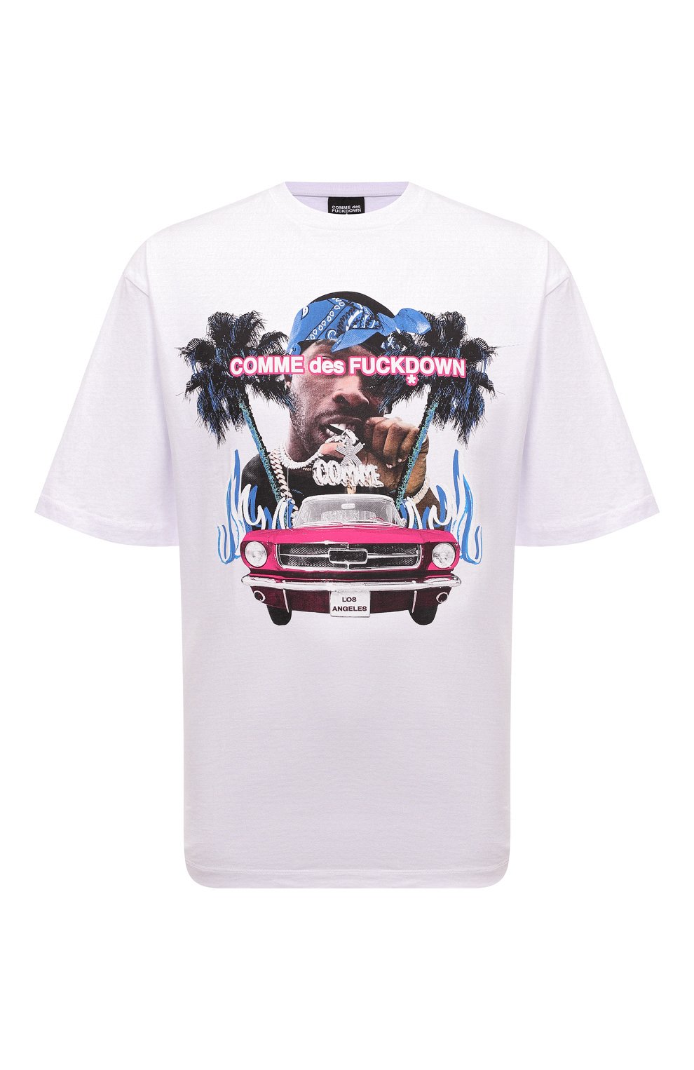 Хлопковая футболка COMME DES FUCKDOWN, арт. CDFU2284, фото 1