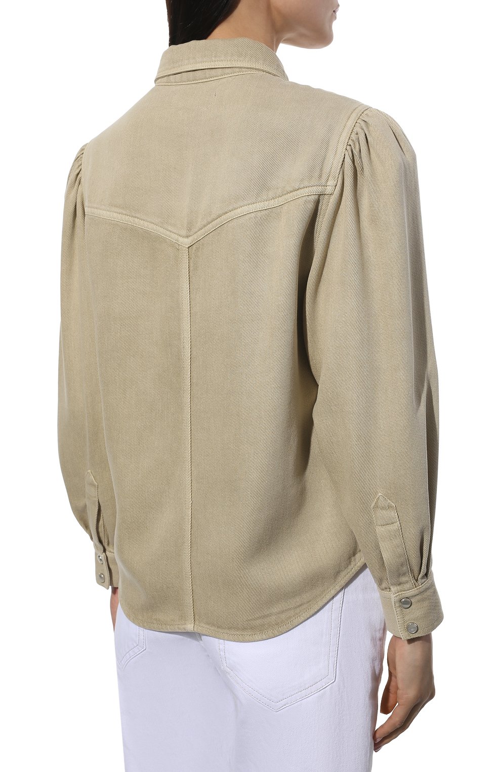 Джинсовая рубашка ISABEL MARANT ETOILE, арт. CH0802-22P021E/TAHISLI, фото 4
