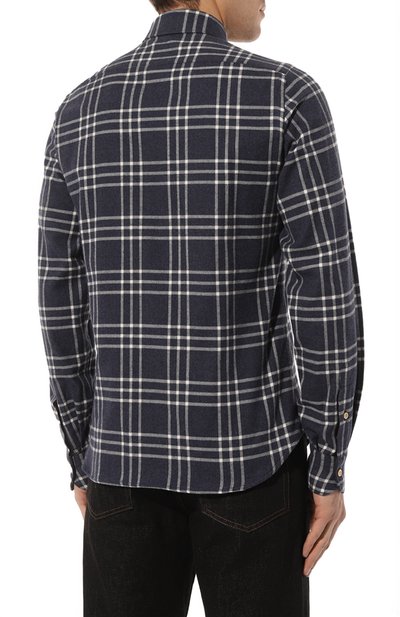 Хлопковая рубашка KITON, арт. UCWMH0864902, фото 4