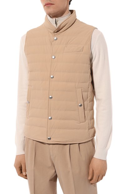 Пуховый жилет BRUNELLO CUCINELLI, арт. MM403B2217, фото 3