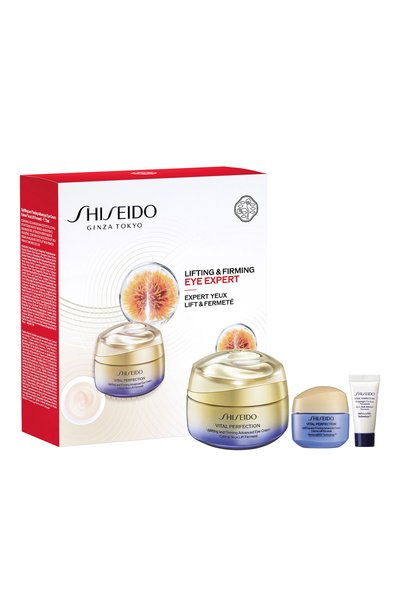 Мужского набор с лифтинг-кремом для кожи вокруг глаз vital perfection (2x15+5ml) SHISEIDO, арт. SE4306SH