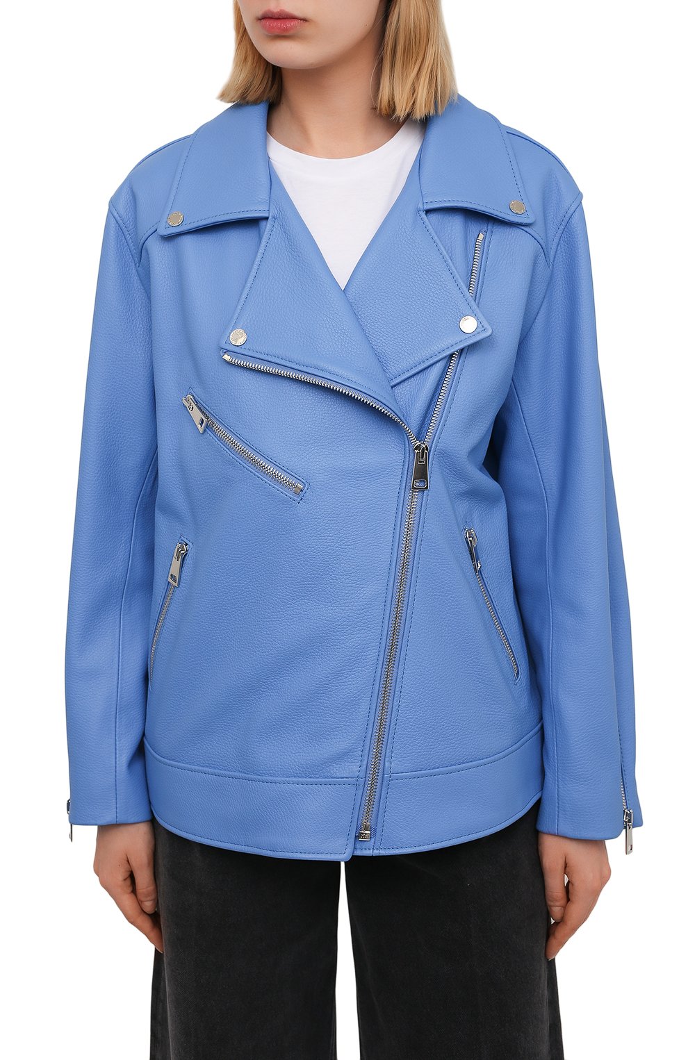 Кожаная куртка MASLOV, арт. SMW99, фото 3