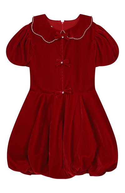 Бархатное платье DESIGNERS CAT, арт. 100000K01001863/VIC0 DRESS/10-12