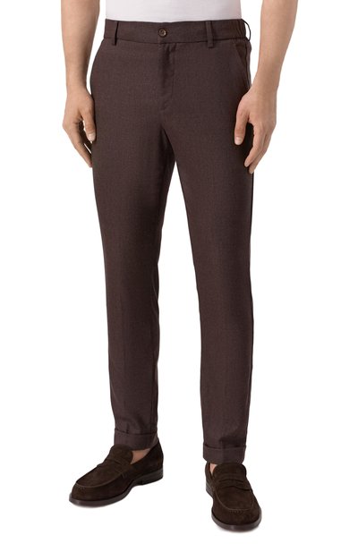 Брюки из шерсти и кашемира MARCO PESCAROLO, арт. MANU/5229, фото 3