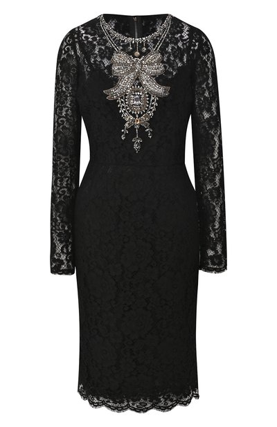 Кружевное платье DOLCE & GABBANA, арт. F6C5YZ/HLMCK, фото 1