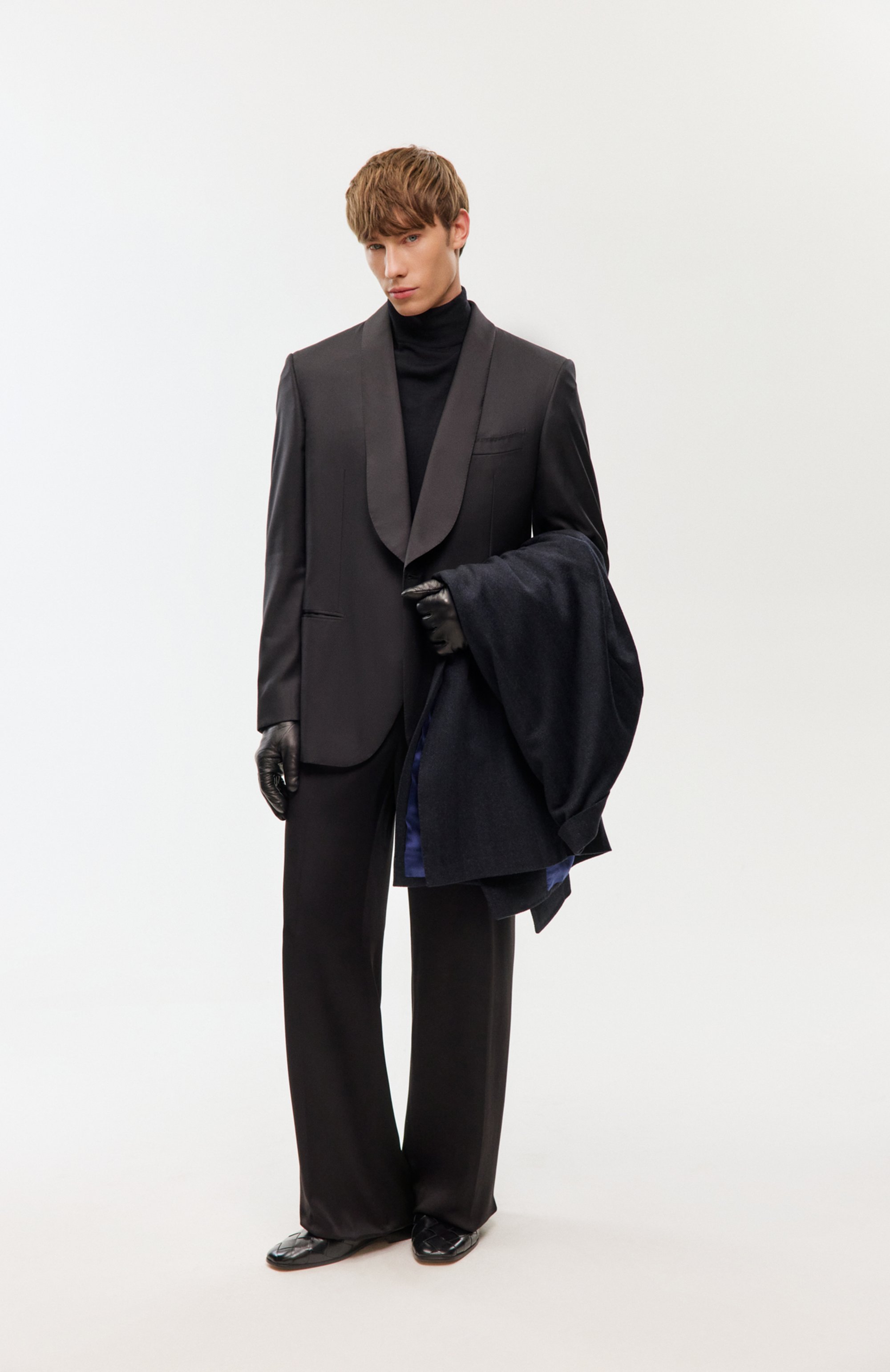 Брюки ANN DEMEULEMEESTER черного цвета по цене 121500 руб., арт. B0013144/FA647, фото 6 Брюки ANN DEMEULEMEESTER, арт. B0013144/FA647, фото 6