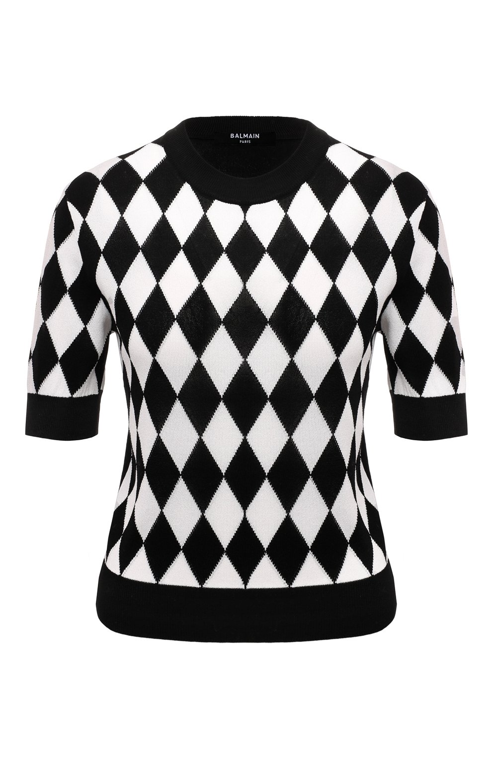 Пуловер из вискозы и хлопка BALMAIN, арт. DF1AL028/KG61, фото 1