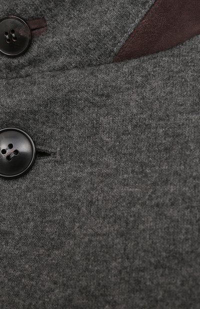 Кашемировое пальто с меховой подкладкой ANDREA CAMPAGNA, арт. 21U259-JER1CNMER, фото 5