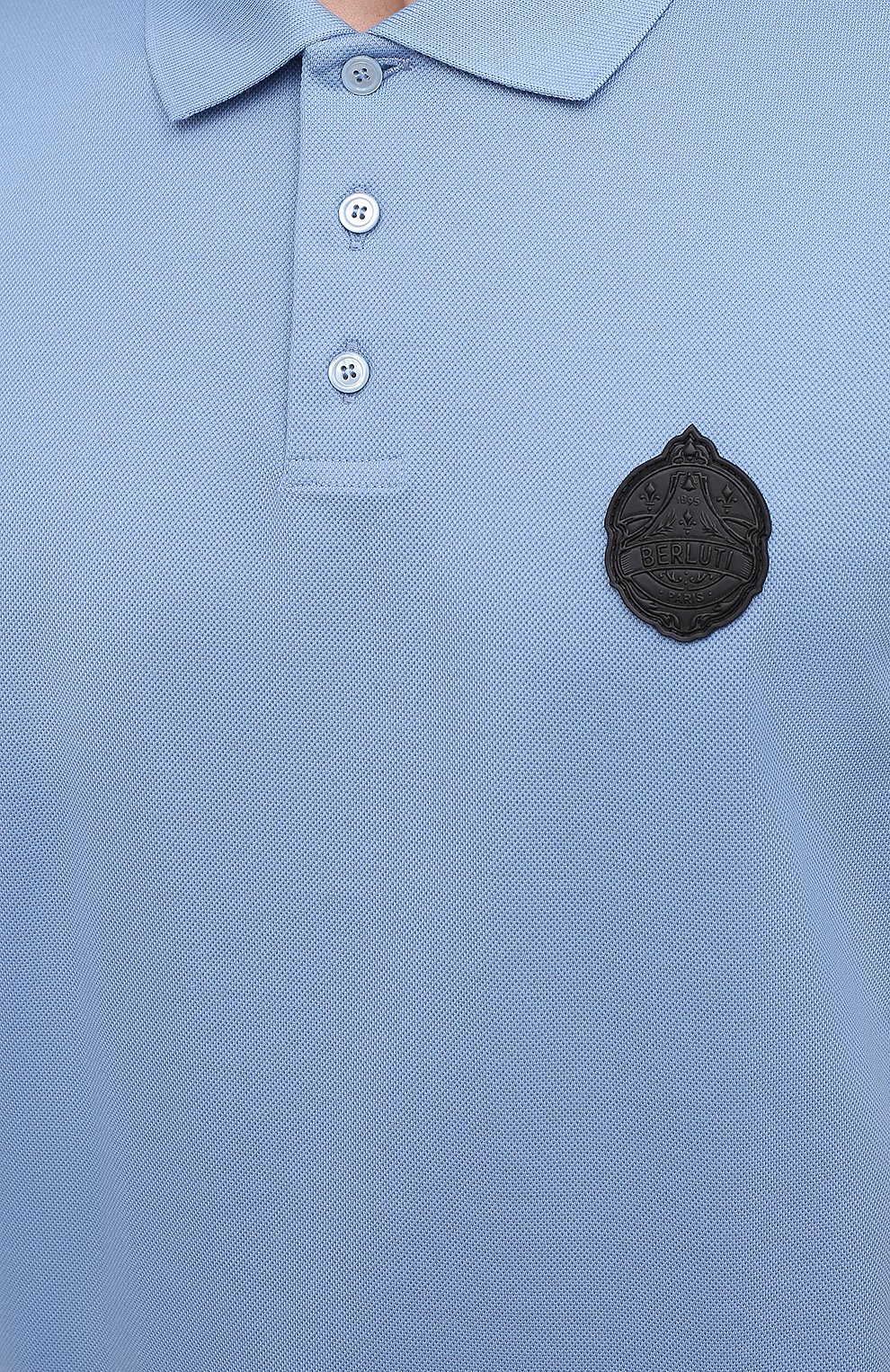 Хлопковое поло BERLUTI, арт. R19JPS47-002, фото 5