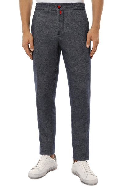 Брюки из хлопка и шерсти KITON, арт. UPLACK0145F05, фото 3