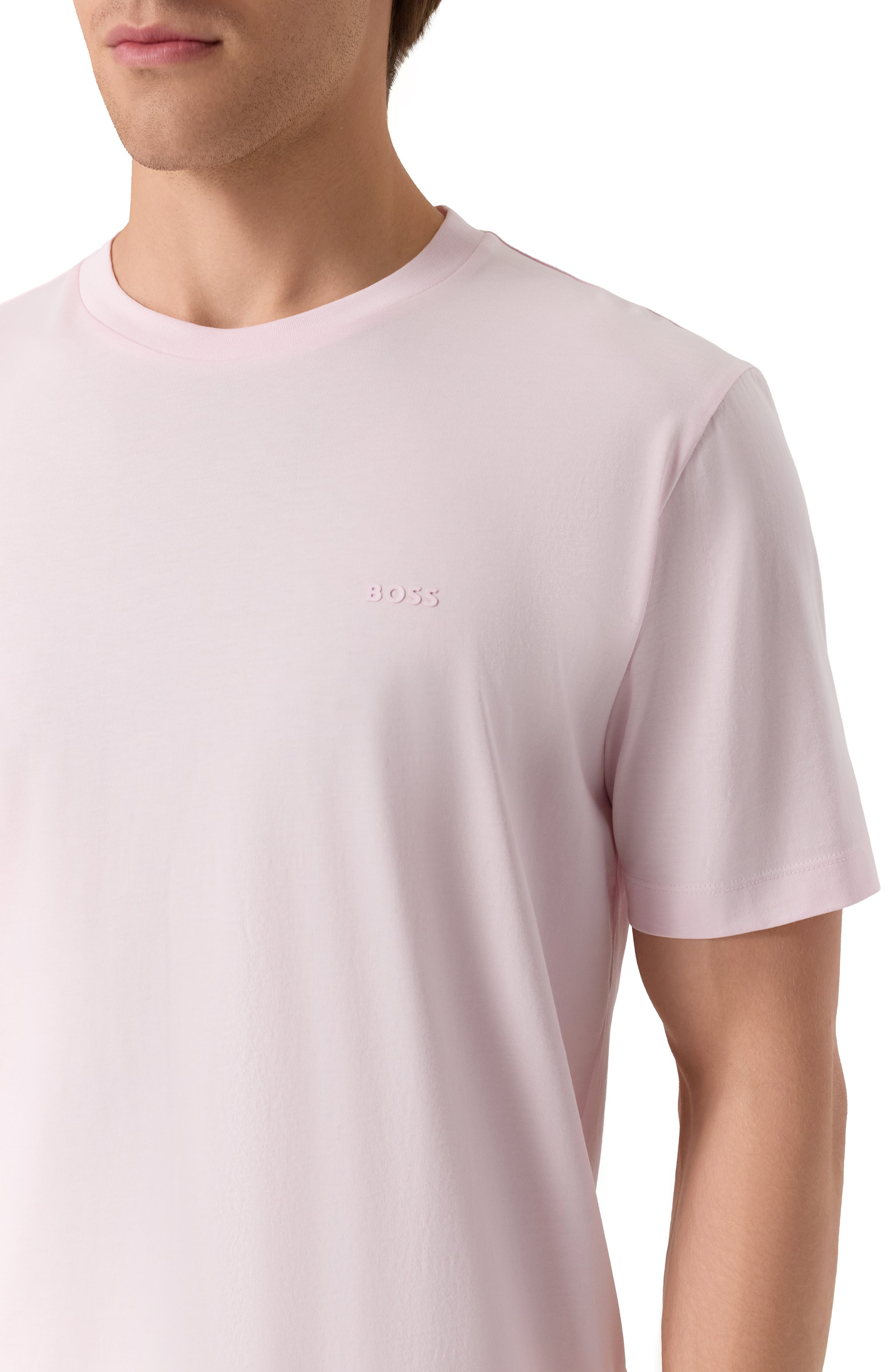 Хлопковая футболка BOSS, арт. 50468347, фото 5